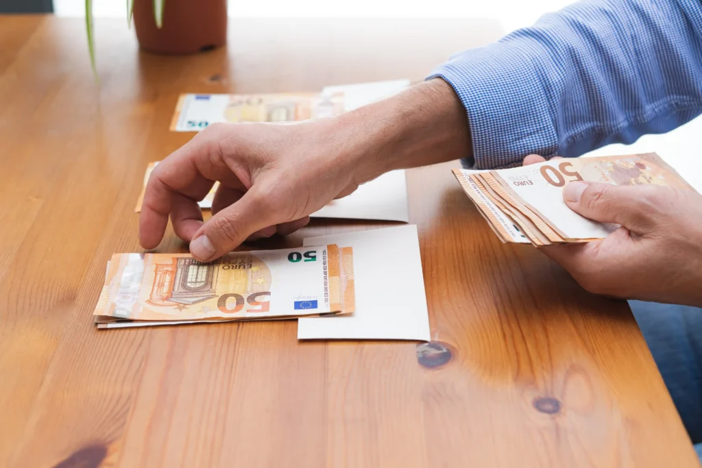 ingressar diners herència en compte comú